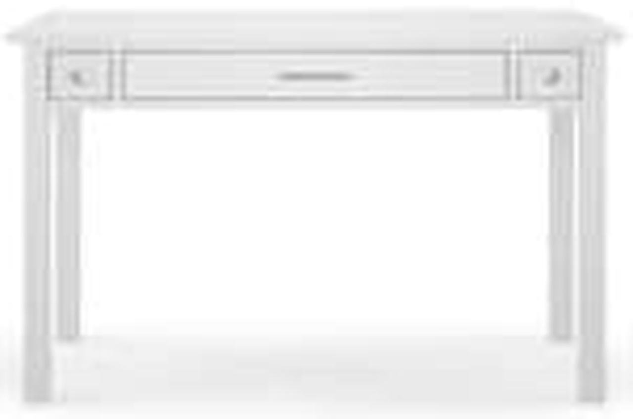 Alt view image 8 of 13 - Avalon SOLID WOOD 47 in Wide Writing Office Desk