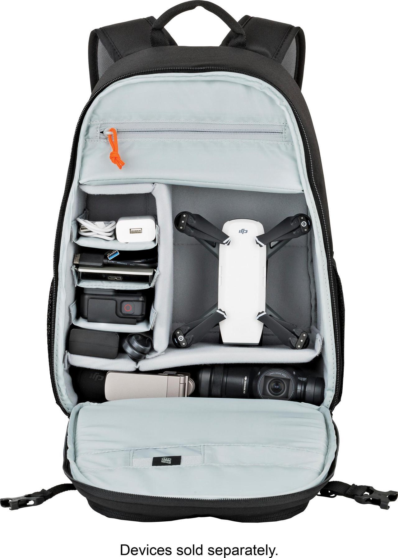 Alt view image 15 of 20 - Lowepro Tahoe BP 150 DSLR Camera Backpack Case (Black)
