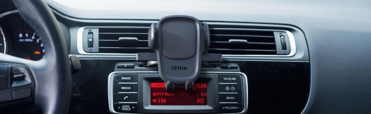 Alt view image 6 of 13 - iOttie Easy One Touch 5 CD Slot Mount Universal Black Car Holders And Mounts
