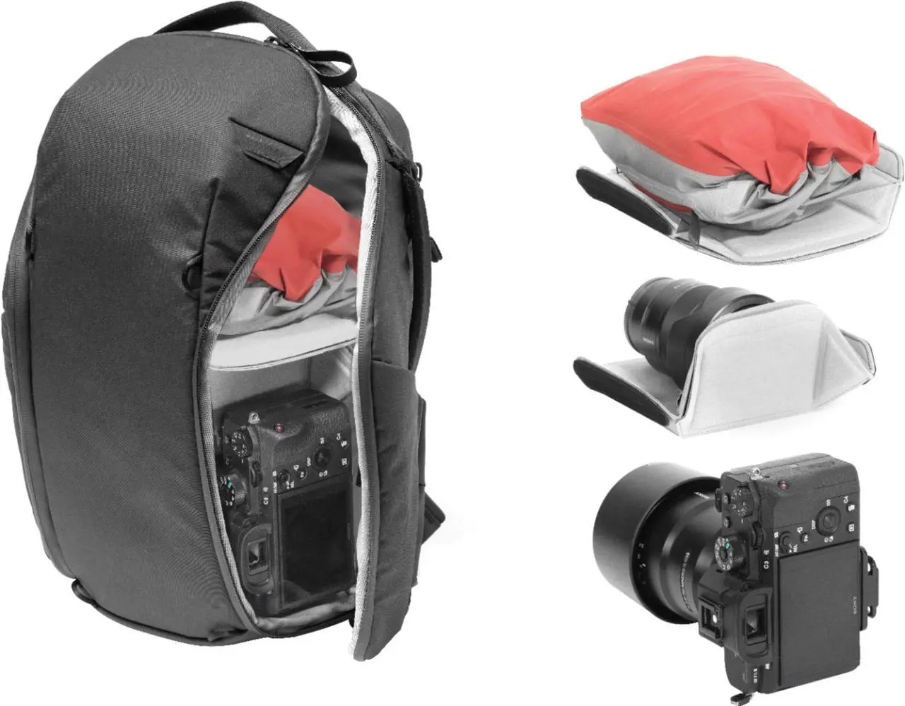 Alt view image 8 of 9 - Peak Design Everyday Backpack Zip (15L, Black)