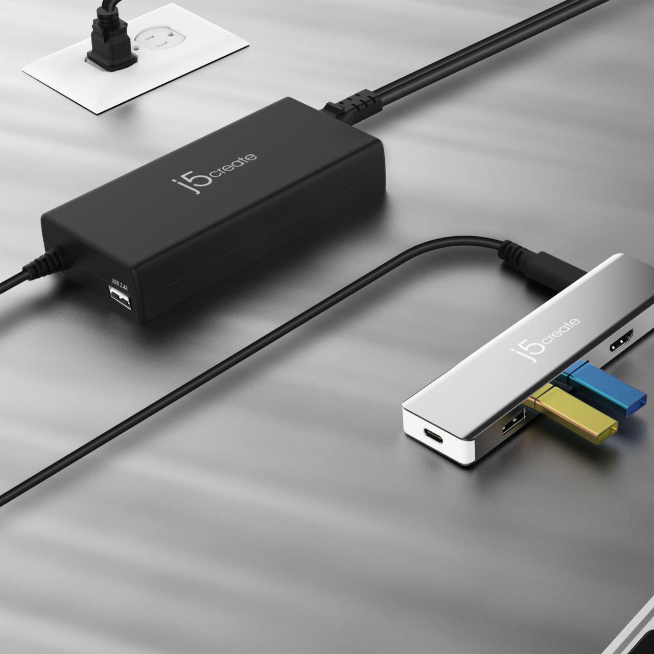 Alt view image 13 of 20 - j5create 100W PD USB-C™ Super Charger
