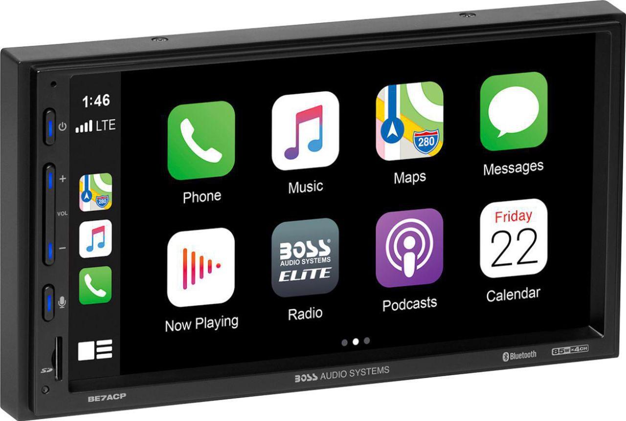 Alt view image 11 of 16 - Boss Audio BE7ACP Android Auto/Apple&#0174 CarPlay&#0153 - In-Dash Digital Media Receiver