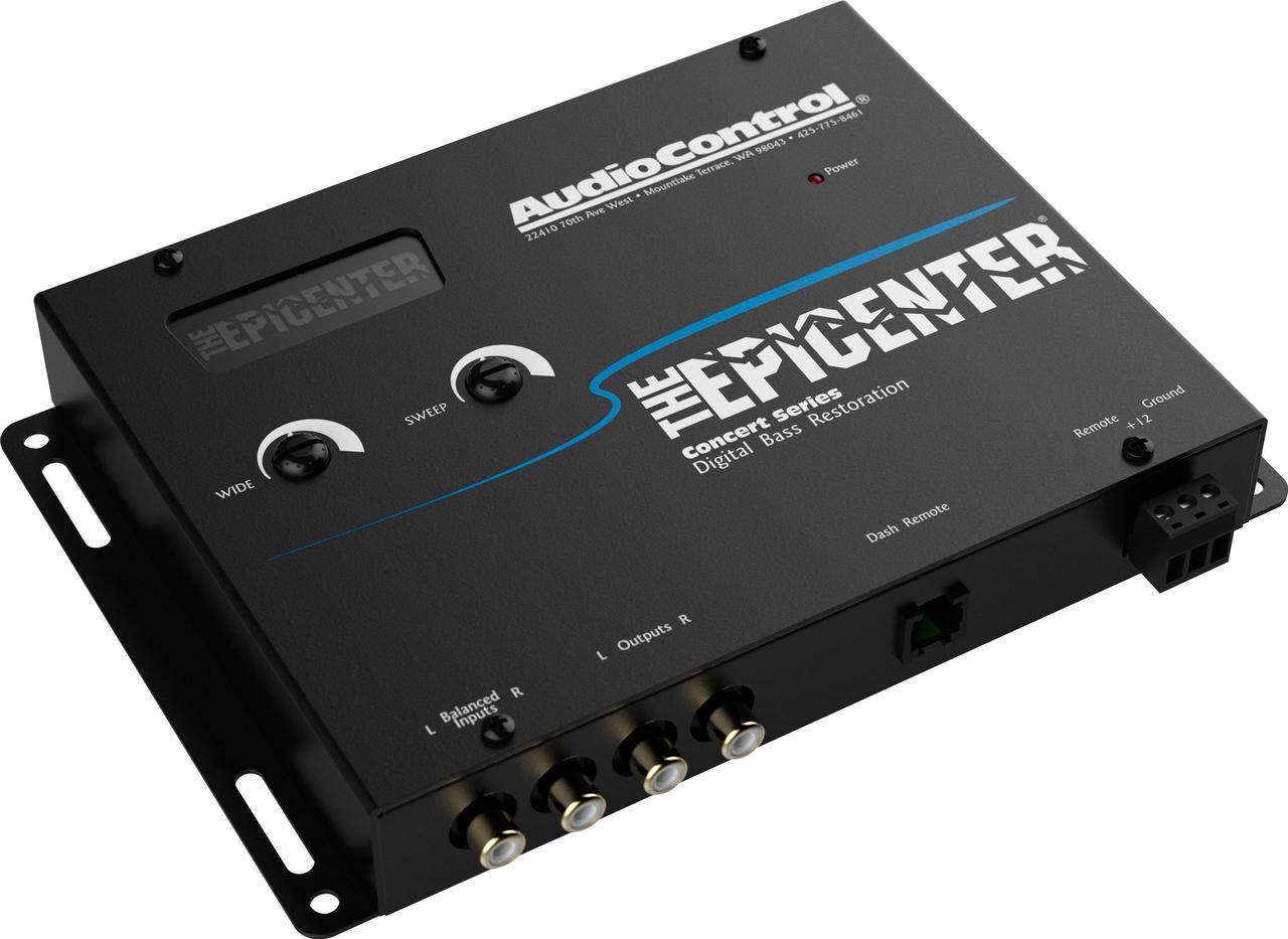Alt view image 15 of 19 - AUDIOCONTROL EPICENTERBLACK Bass processor - black - Concert Series