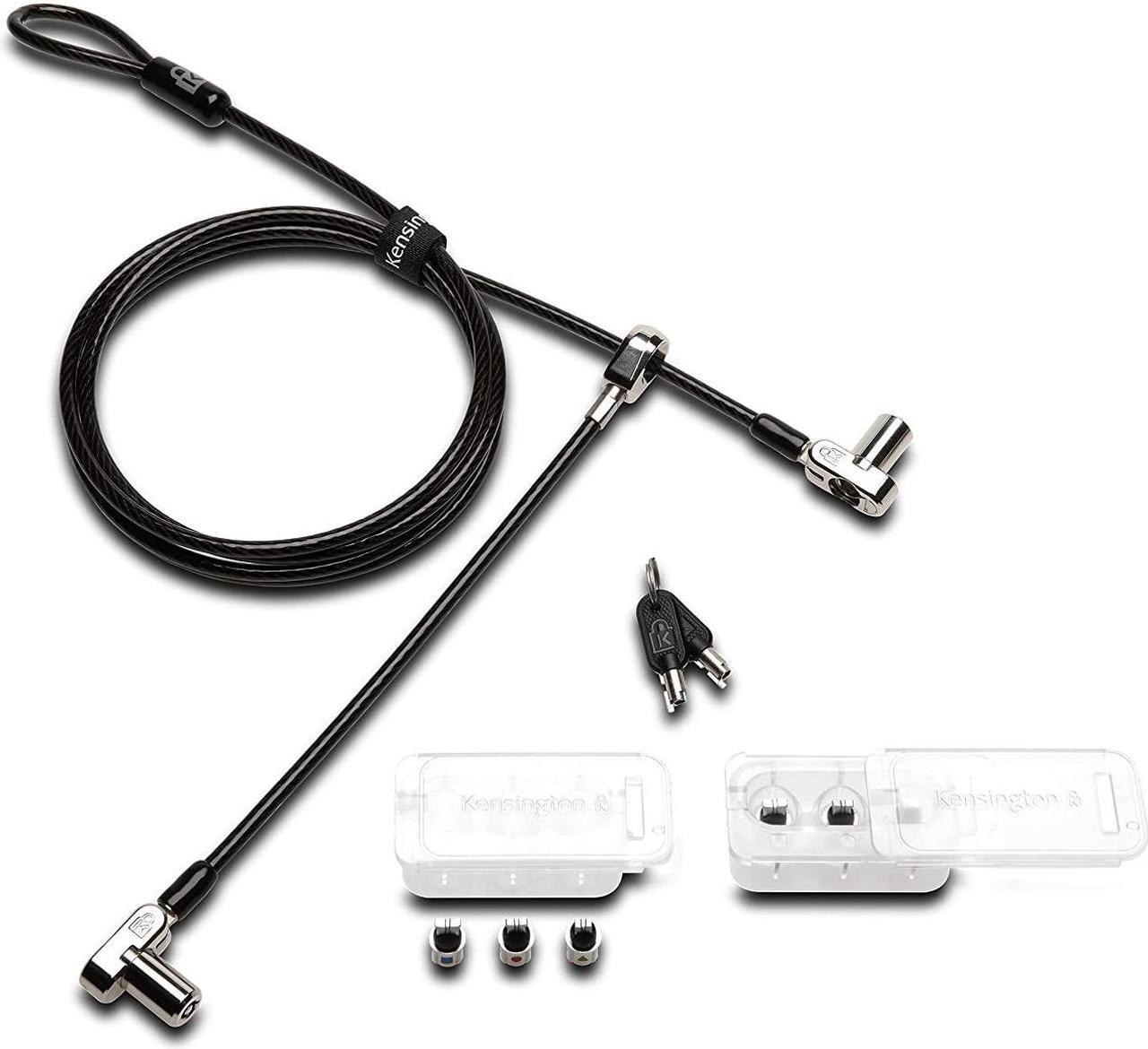 Main image of Kensington Universal 3-In-1 Keyed Cable Lock - Twin Lockheads For Laptops & Other Devices (K63380Ww)