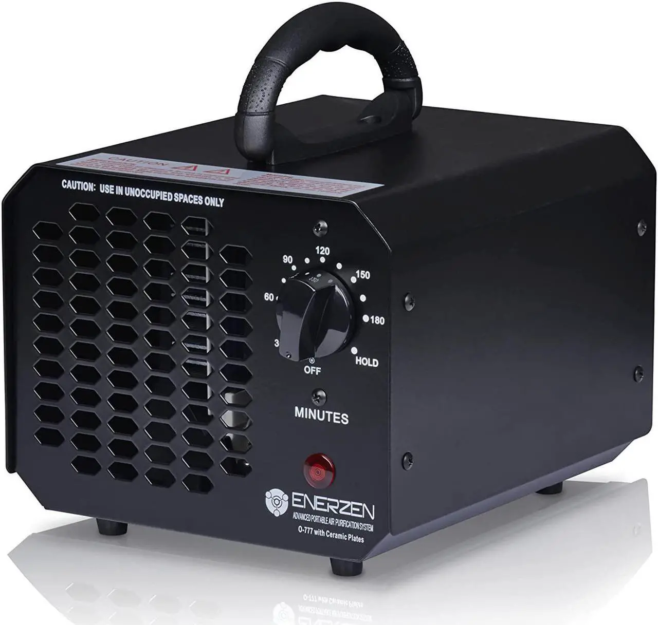 Main image of Enerzen Ozone Generator 11,000mg Industrial O3 Air Purifier Deodorizer Sterilizer (11,000mg - Black)