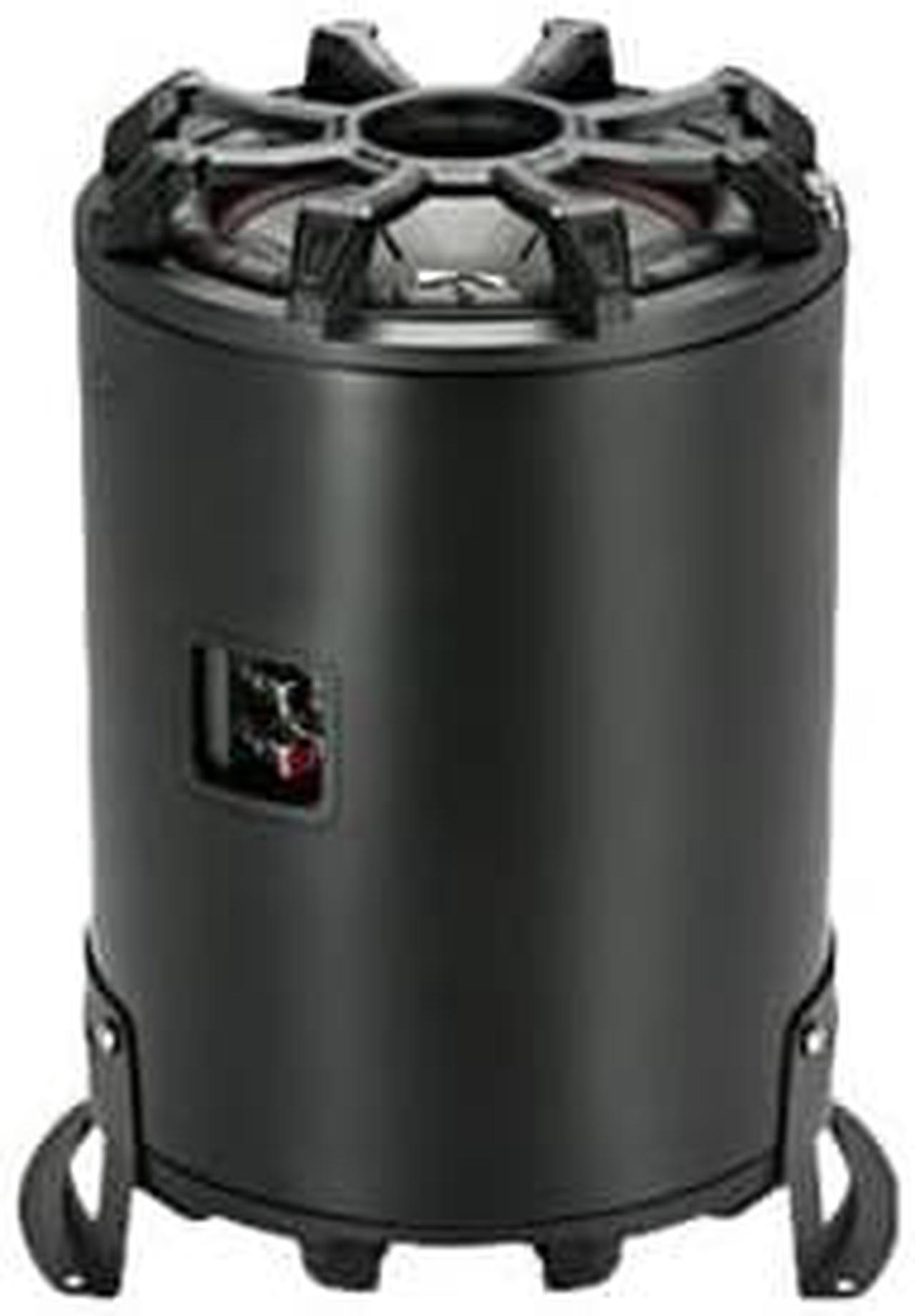 Alt view image 3 of 8 - kicker 46cwtb82 tb8 8-inch loaded weather-proof subwoofer enclosure w/passive radiator - 2-ohm, 300 watt