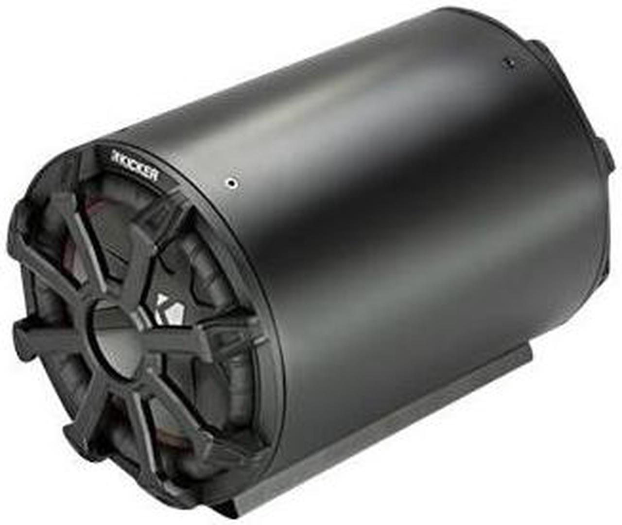 Alt view image 5 of 8 - kicker 46cwtb82 tb8 8-inch loaded weather-proof subwoofer enclosure w/passive radiator - 2-ohm, 300 watt