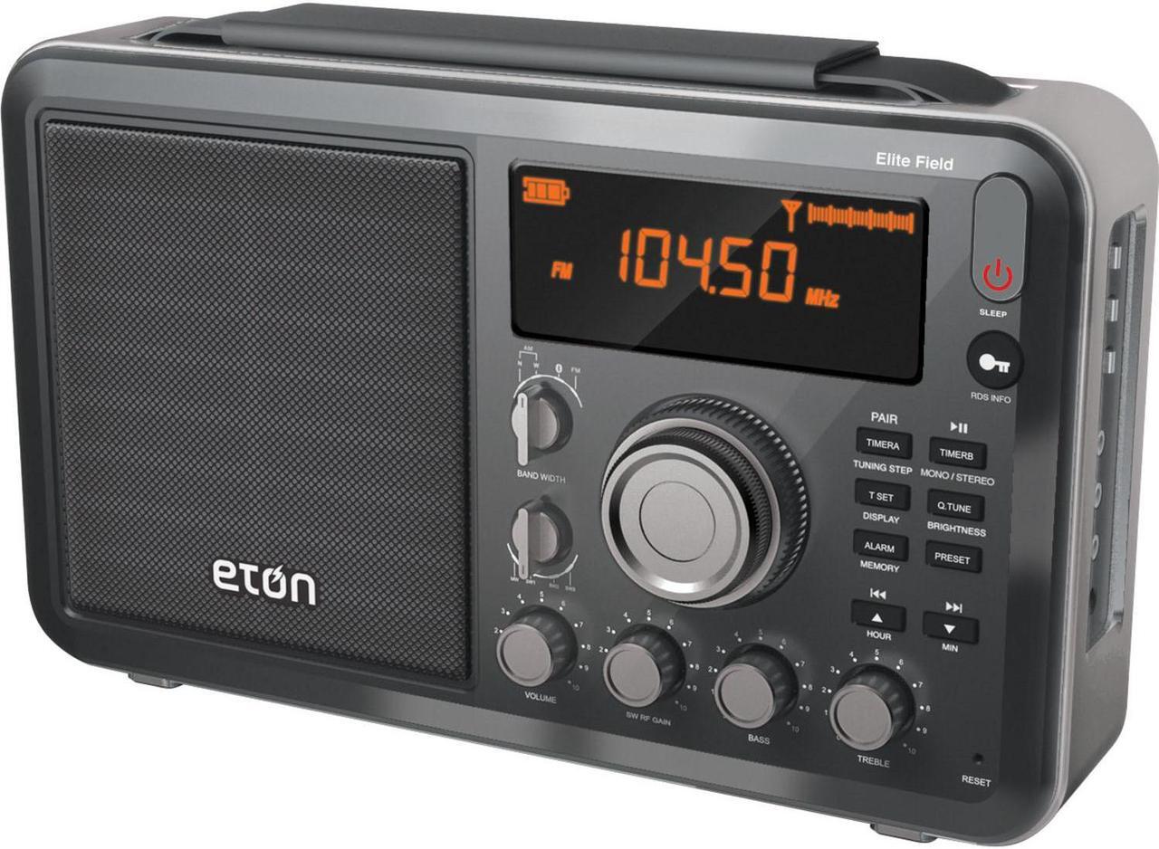 Alt view image 5 of 12 - eton elite field am/fm/shortwave desktop radio with bluetooth