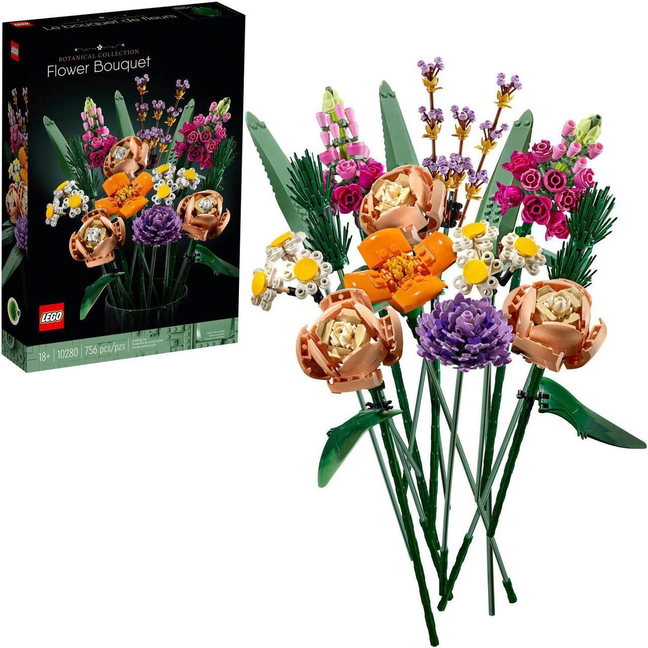 Alt view image 5 of 8 - Lego 10280 Creator Expert Flower Bouquet Building Kit New with Sealed Box