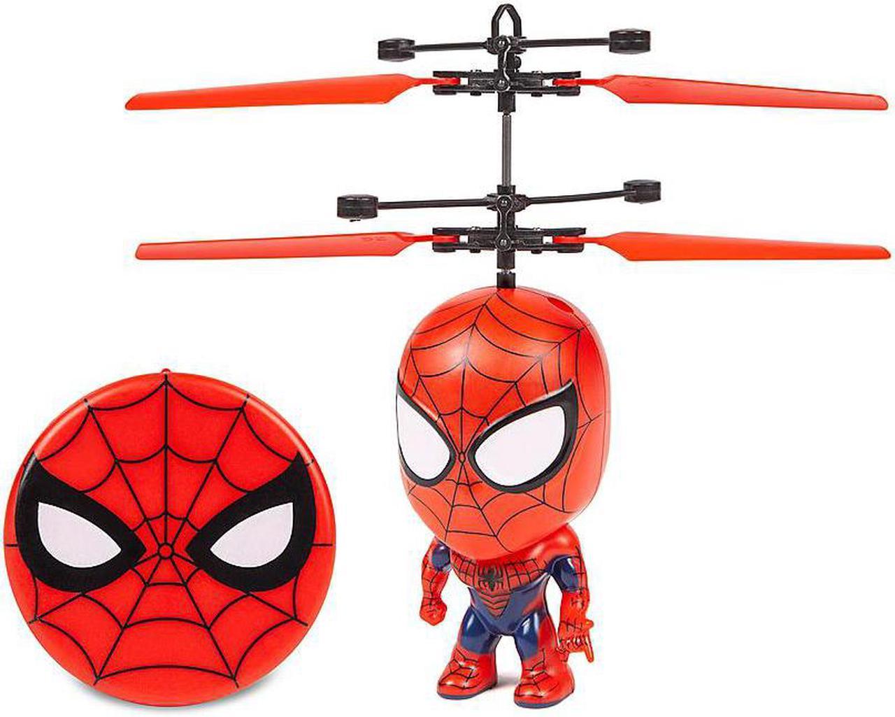 World Tech Toys Marvel 3.5 Inch Spider-Man Flying Figure IR Helico