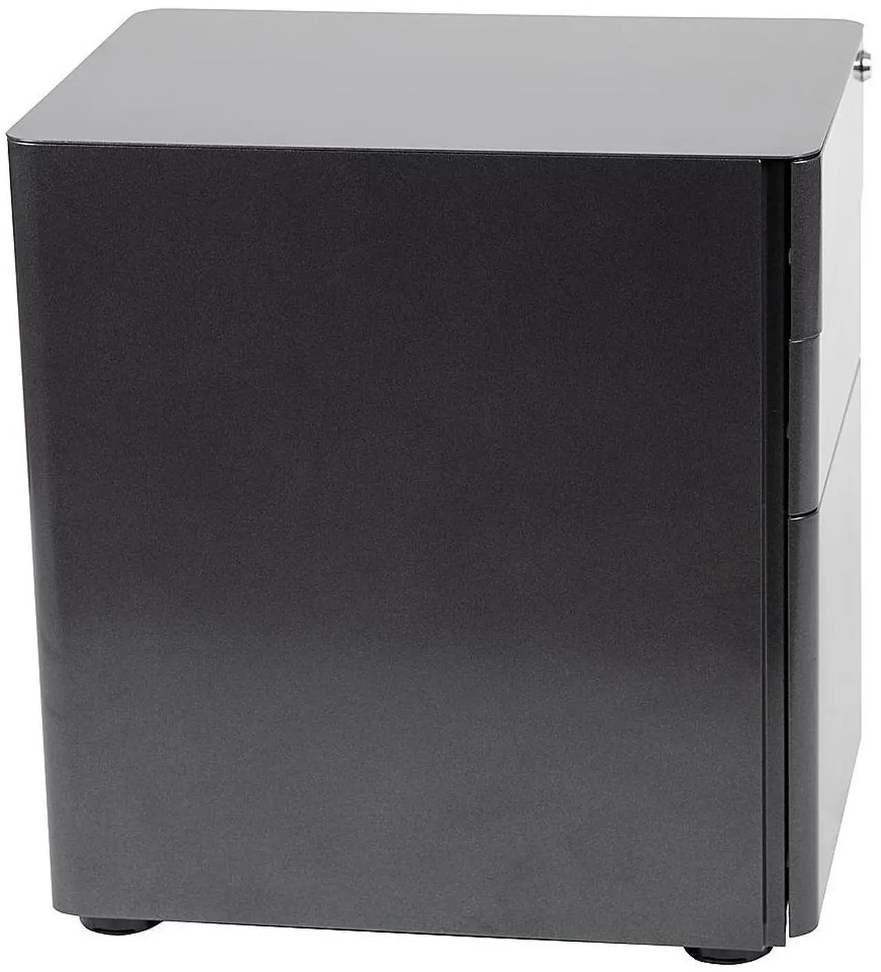 Alt view image 20 of 20 - Flash Furniture 3-Drawer Cabinet Legal & Letter Files Black 21" (HZCHPL01BK)
