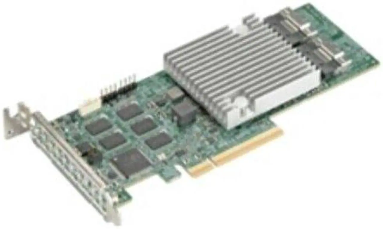 Main image of Supermicro Accessory AOC-S3916L-H16IR-O AOC with SAS3916 controller(U3) and 2...