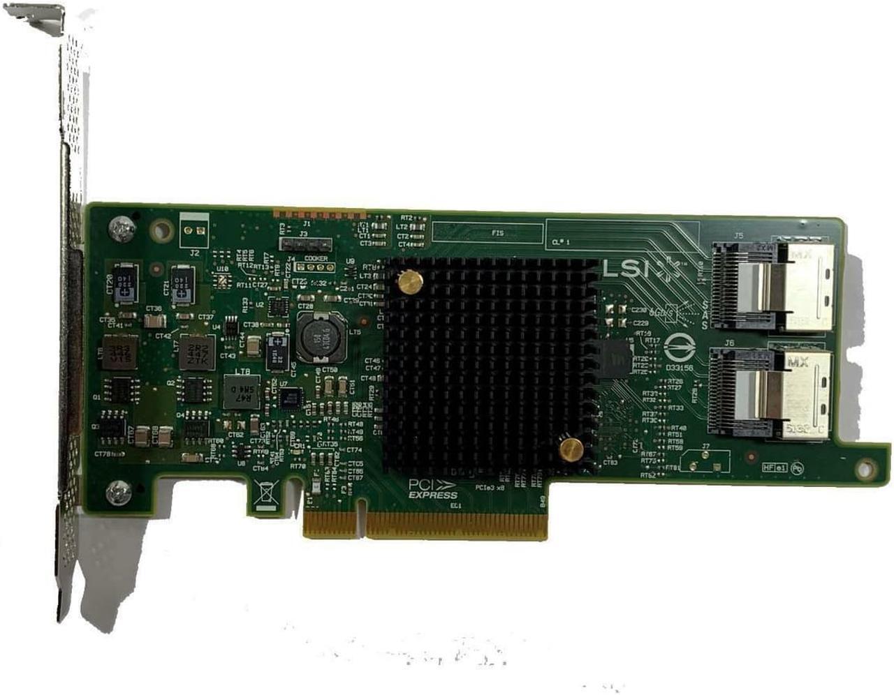 Alt view image 3 of 5 - Dell Lsi 9207-8I 8Xpci-E 3.0 Sata Sas 6Gb/S Sff-8087 Host Bus Adapter Card 27Nf