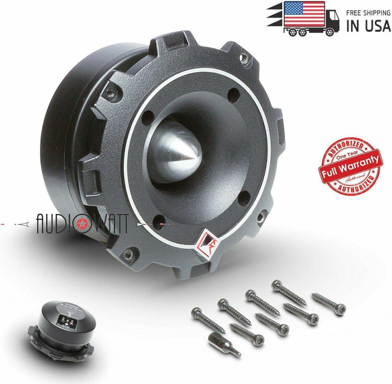 1X Rockford Fosgate Pp4-T 100W 4" Power Bullet Tweeters Heavy Duty High Spl