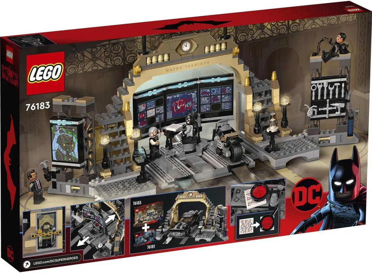 Alt view image 8 of 12 - LEGO 76183 DC Batcave - The Riddler Face-Off