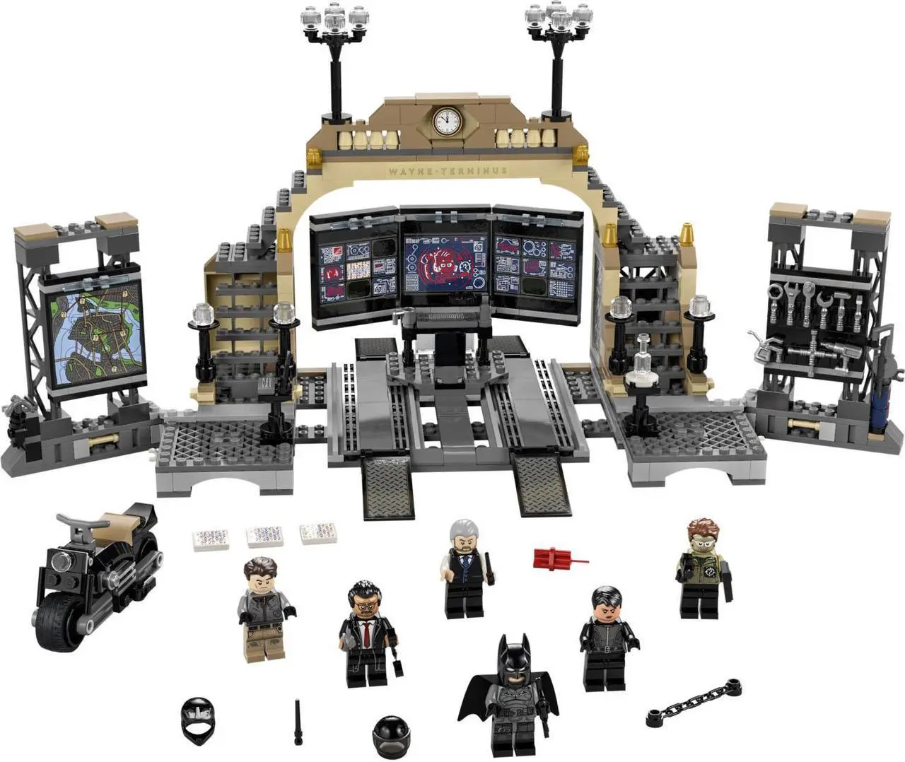 Alt view image 11 of 12 - LEGO 76183 DC Batcave - The Riddler Face-Off