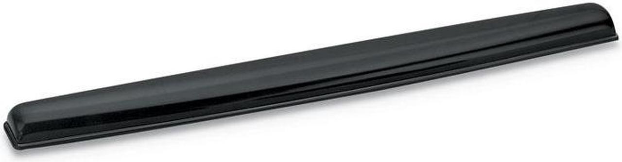 Fellowes Gel Crystals Keyboard Wrist Rest, 18.5" X 2.25", Black 9112201