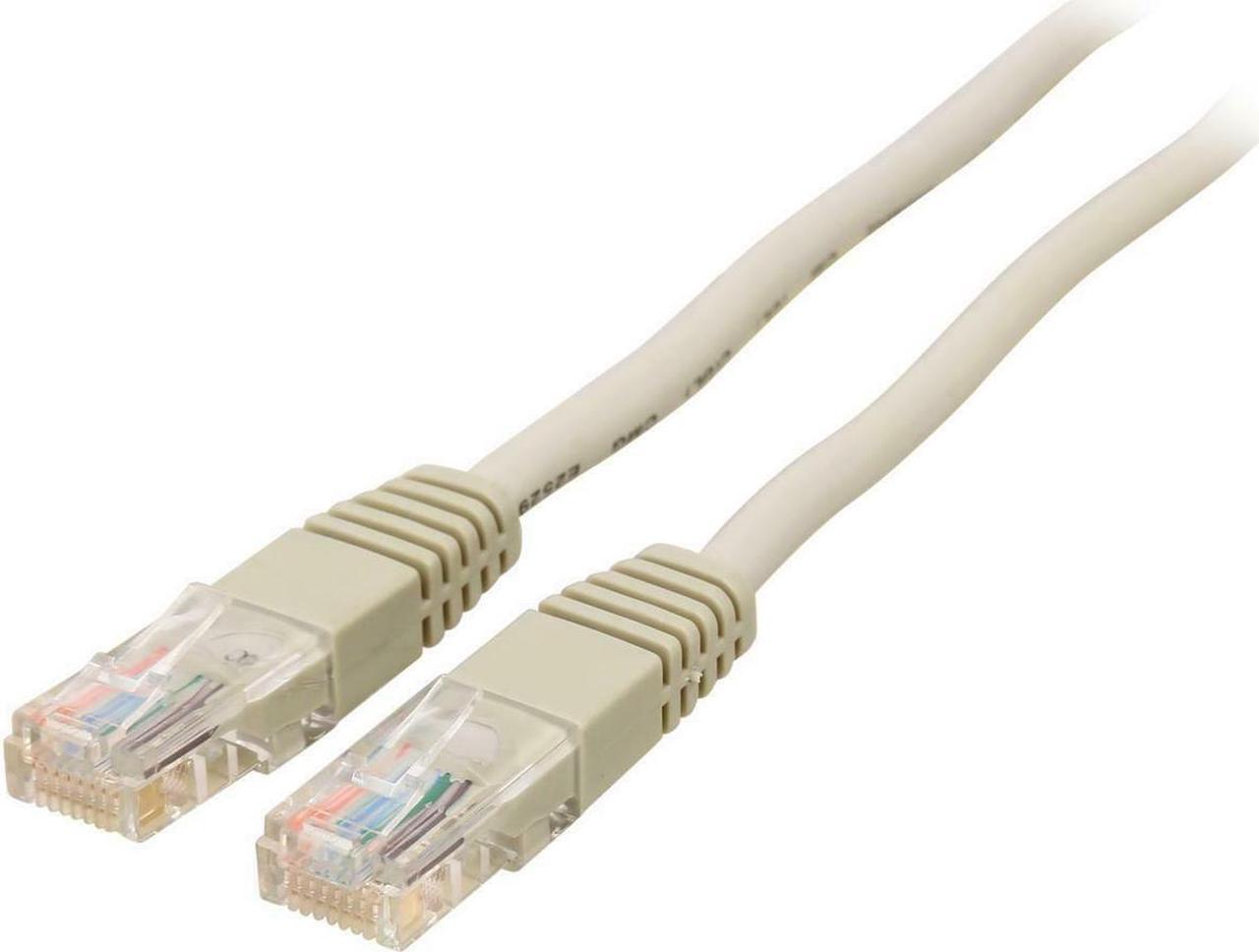 Main image of TRIPP LITE N002-100-GY 100 ft. Cat 5E Gray 350MHz Molded Patch Cable