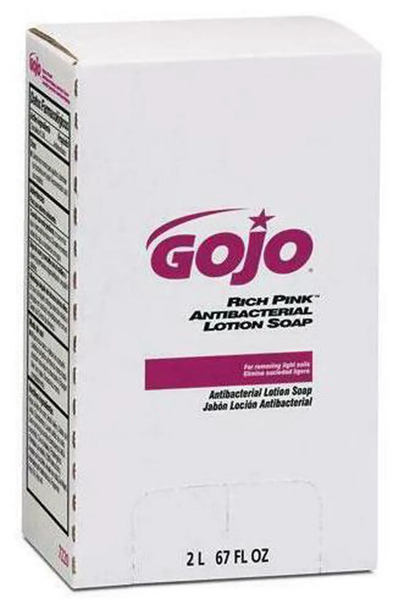 Alt view image 10 of 17 - Gojo Industries, Inc Lotion Soap Antibacterial 2000mL Citrus Scent Pink 722004