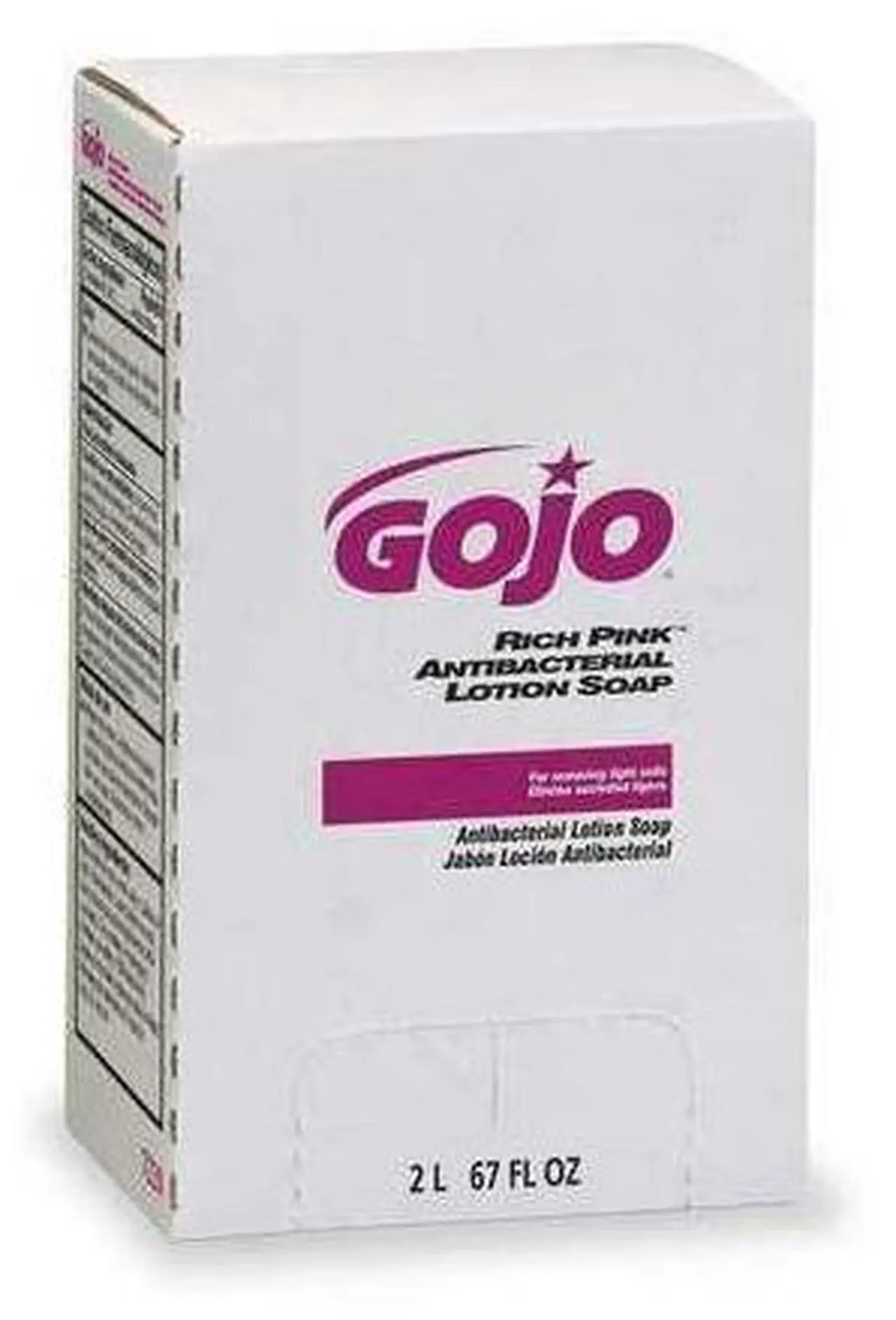 Alt view image 9 of 17 - Gojo Industries, Inc Lotion Soap Antibacterial 2000mL Citrus Scent Pink 722004