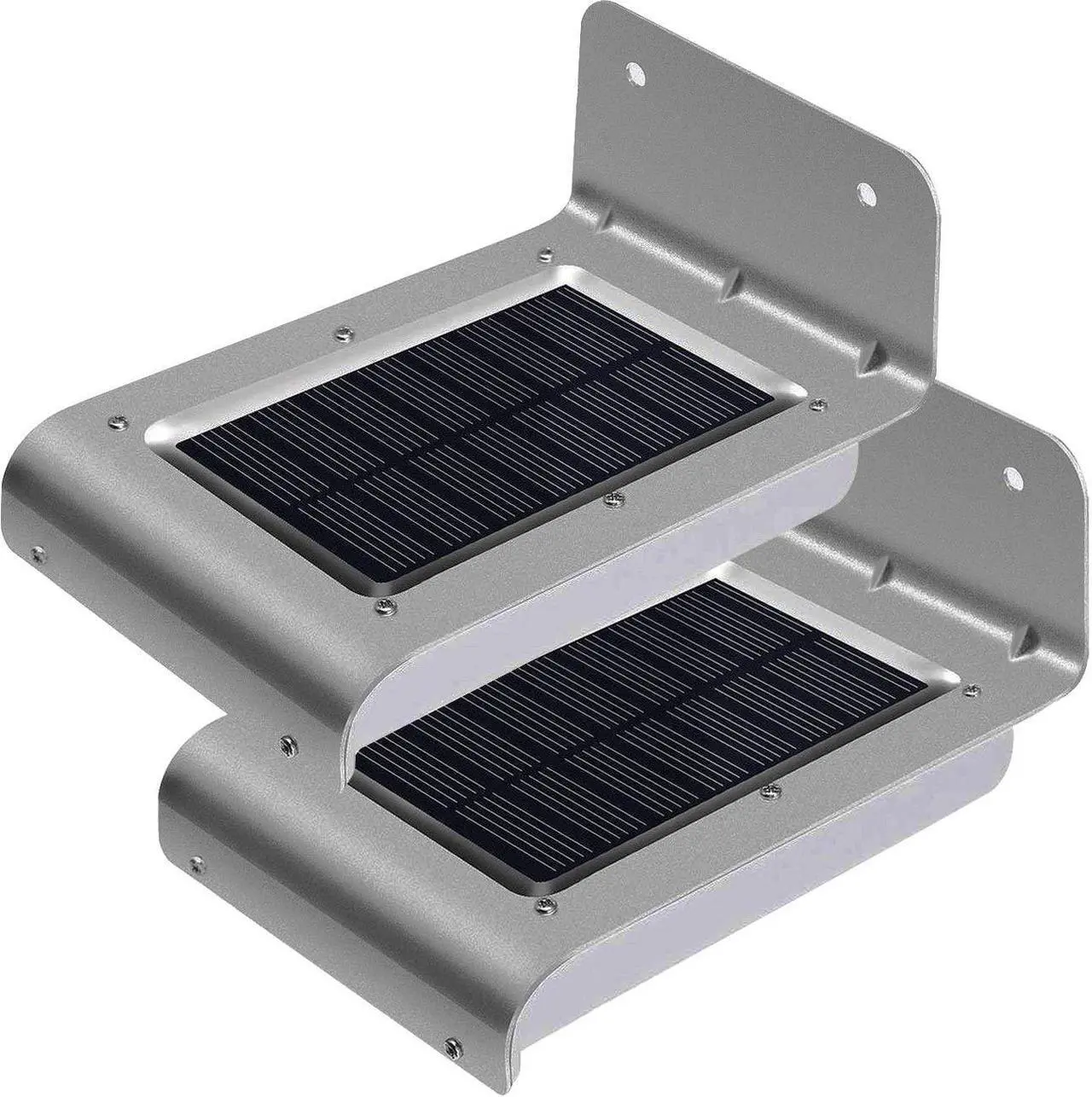 Main image of 2pcs Solar Light Outdoor Security Solar Motion Lights LED Solar Powered Motion Sensor Wall Lights IPX65 Waterproof