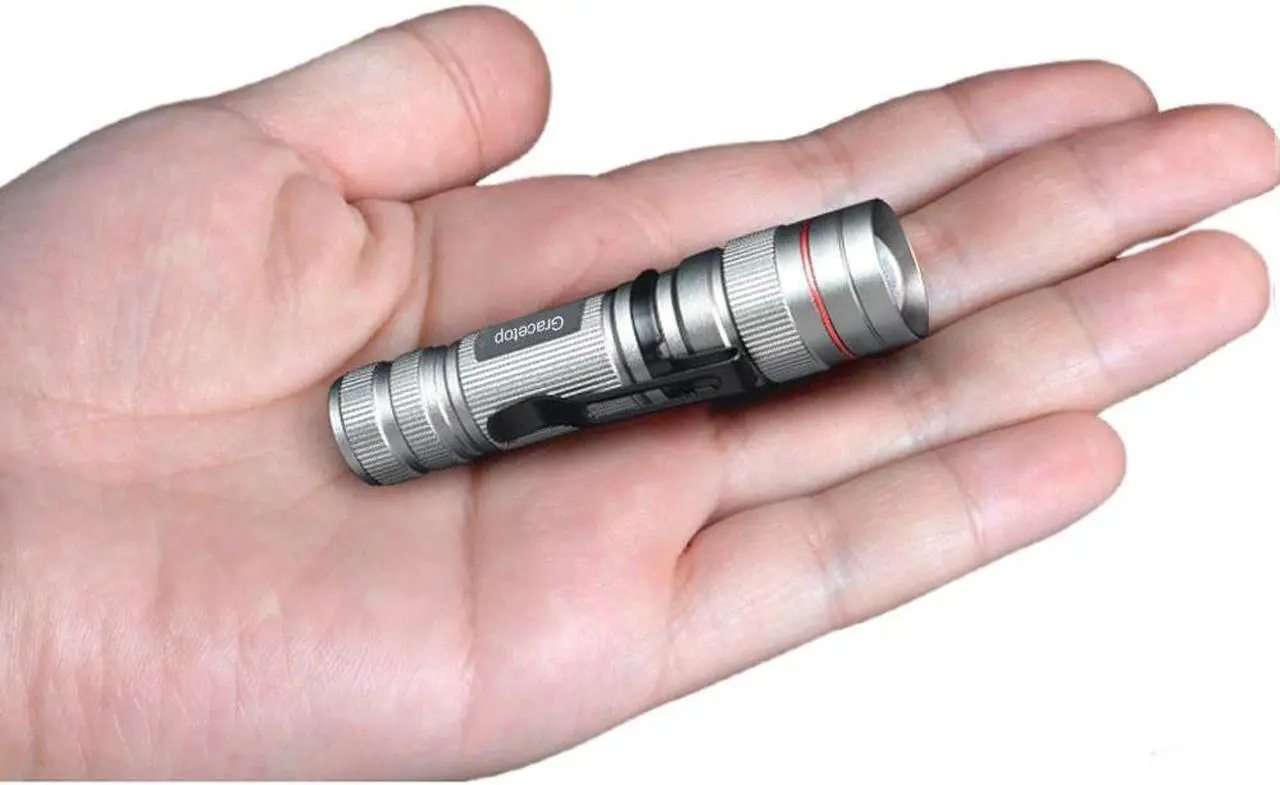 Main image of Super Mini LED Flashlight Pen Light 3 Light Modes for Camping, Hiking, Hunting, Backpacking, Fishing and BBQ