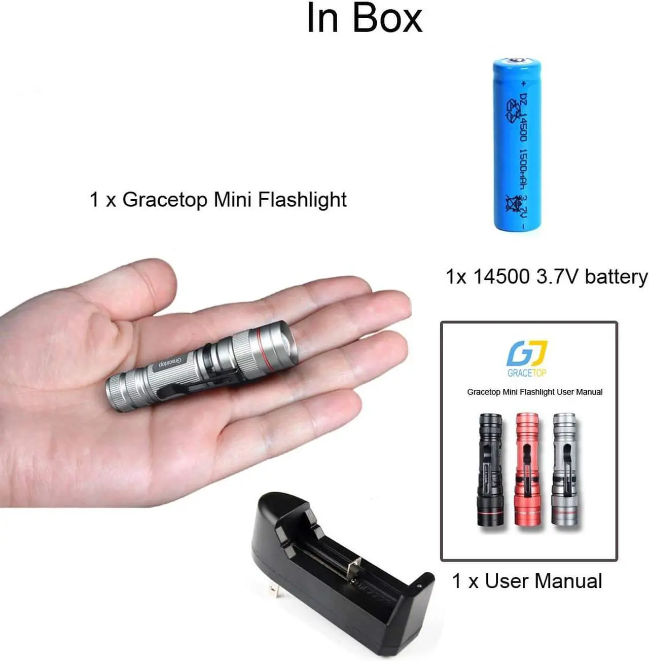Alt view image 4 of 7 - Super Mini LED Flashlight Pen Light 3 Light Modes for Camping, Hiking, Hunting, Backpacking, Fishing and BBQ