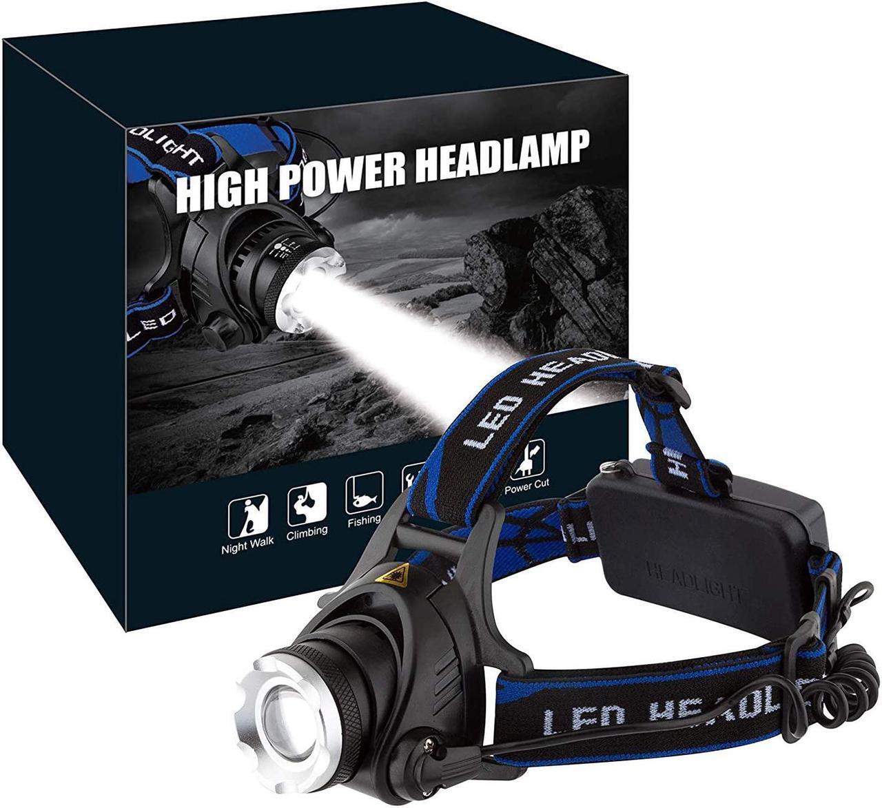 Alt view image 7 of 7 - LED Headlamp Rechargeable GreenLight, 1800 Lumens Zoomable Hunting LED head lamp flshlight for Hunting Hiking Camping Fishing Hog Coyote Varmint Hunting