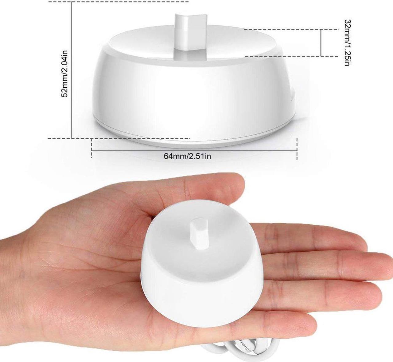 Alt view image 4 of 6 - Electric Toothbrush Charger for Oral B Electric Toothbrush Replacement Charger for Oral-b 3757 Electric Toothbrushes Portable Waterproof Inductive Charger