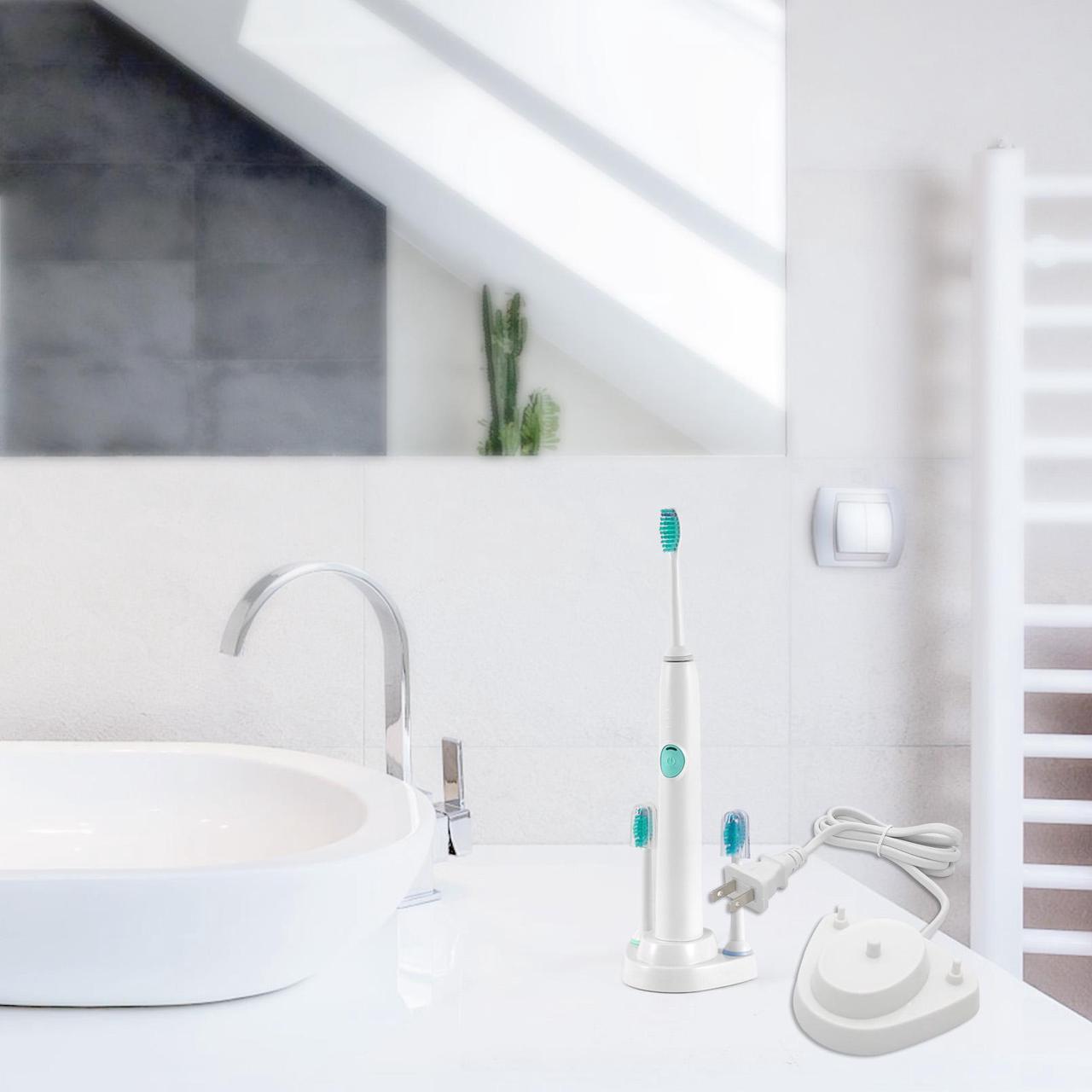 Alt view image 6 of 7 - Electric Toothbrush Charger for Philips Sonicare Replacement Charger with Toothbrush Heads Holder for HX3000 / HX6000 / HX8000 / HX9000 Series Portable IP67 Waterproof Power Cable 3.6FT