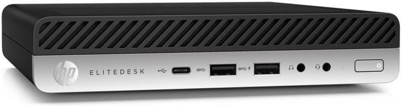 Alt view image 2 of 4 - HP EliteDesk 600 G3 Tiny Mini Desktop PC - Intel Core i5 (6th Gen) i5-6500T 2.5 GHz - 8GB DDR4 RAM - 256GB SSD - Windows 10 Home