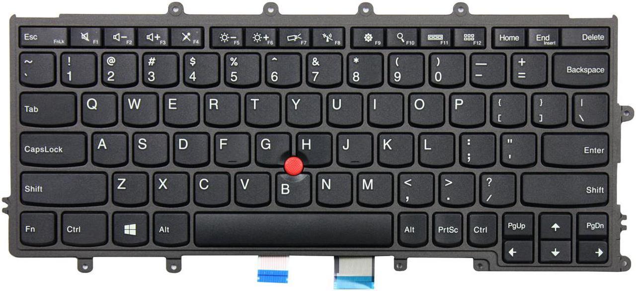 AUTENS Replacement US Keyboard for Lenovo ThinkPad X230s X240 X240s X240i X250 X260 Laptop (No Backlight)