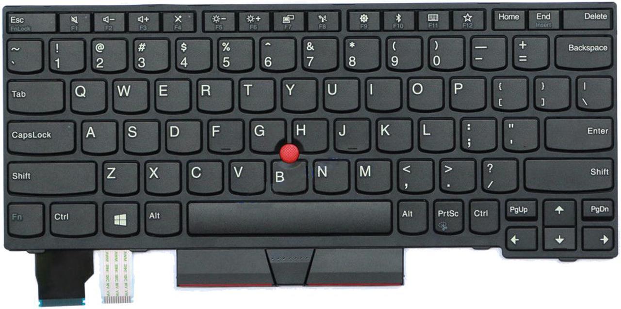 AUTENS Replacement US Keyboard for Lenovo ThinkPad X280 X390 X395 (Not Fit X390 Yoga) Laptop (No Backlight)