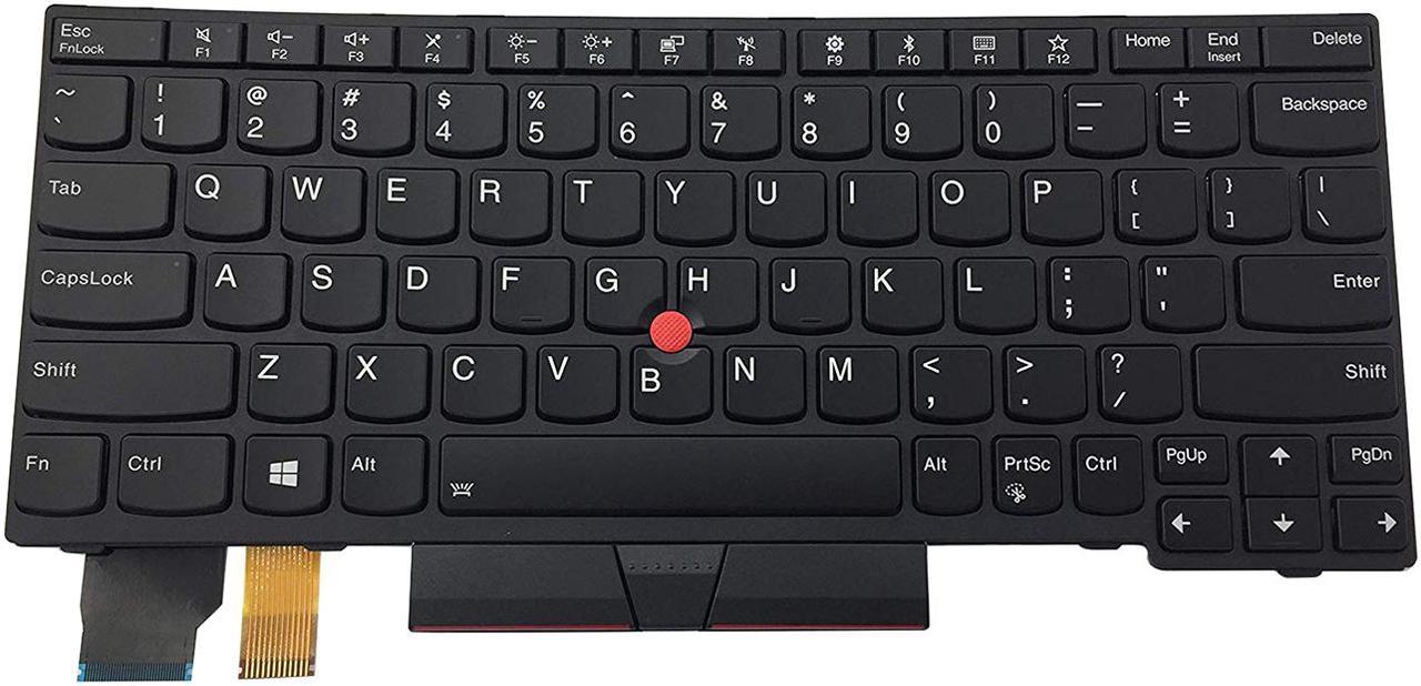 AUTENS Replacement US Keyboard for Lenovo ThinkPad X280 X390 X395 (Not Fit X390 Yoga) Laptop (Backlight)