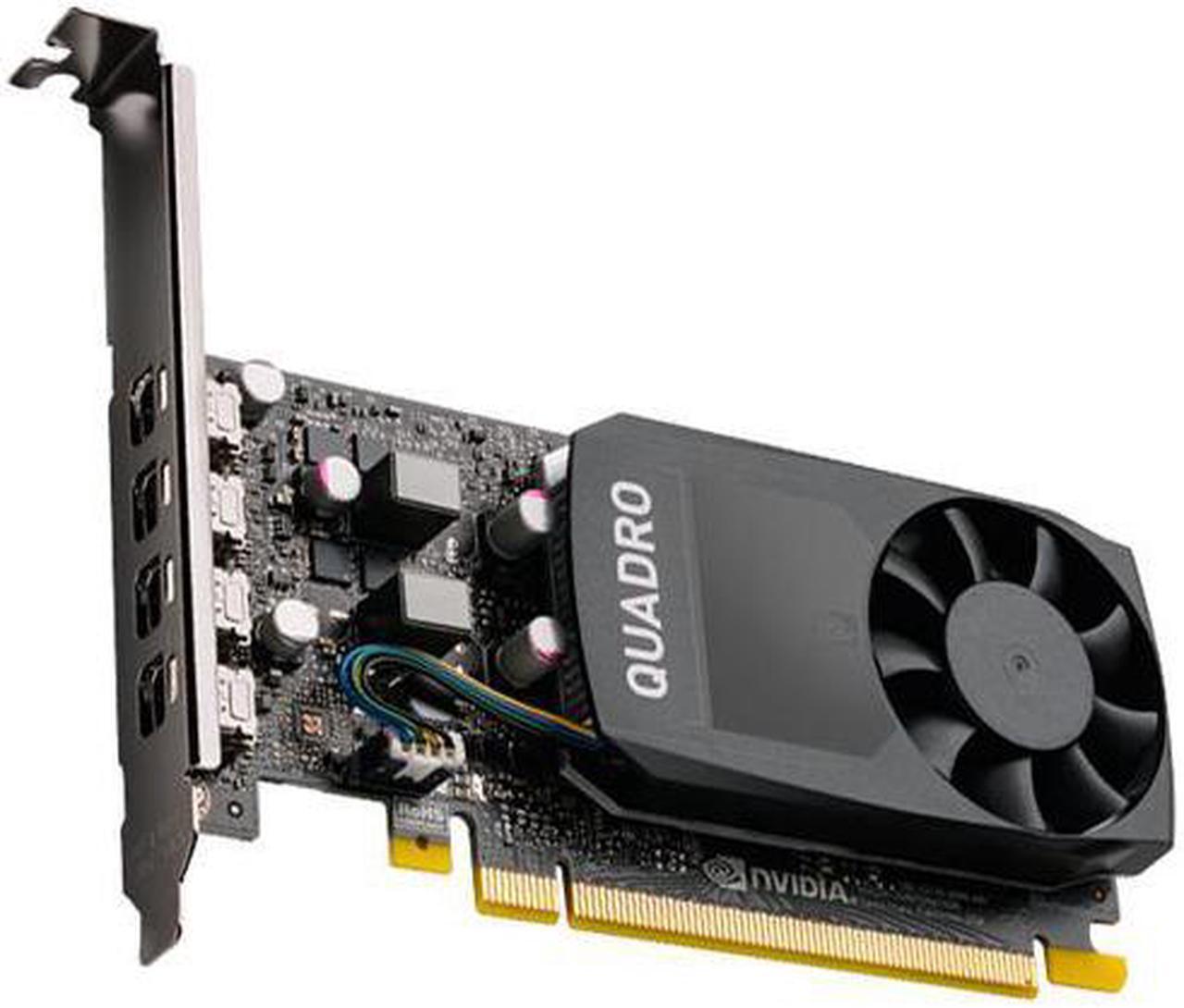 Alt view image 2 of 5 - NVIDIA Quadro P620 VCQP620V2-PB 2GB 128-bit GDDR5 PCI Express 3.0 x16 Low Profile Video Cards - Workstation