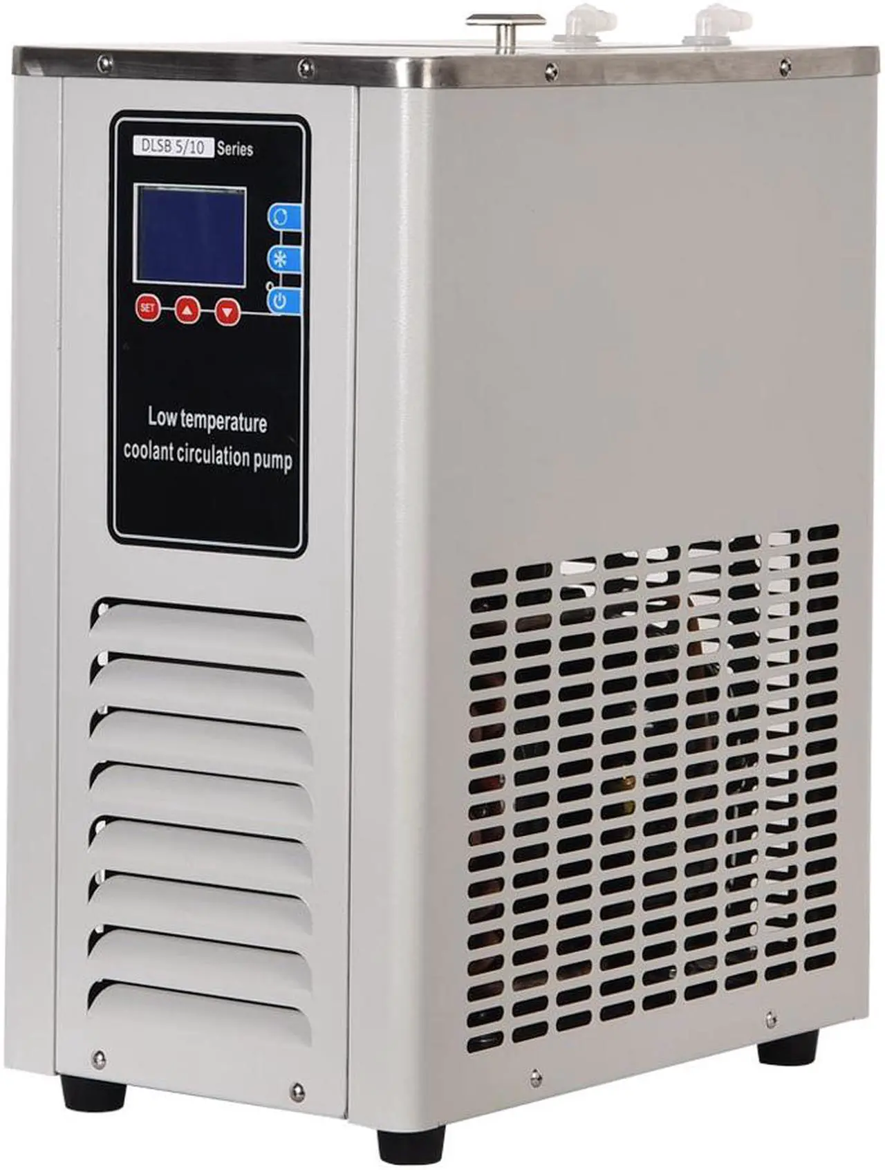 Alt view image 2 of 7 - 10L Short Path Distillation Kit with Cooling Chiller,Vacuum Pump,Cold Trap and Stirring Heating Mantle for Distillation Extraction 110V/60HZ Laboratory Distillation Equipment One-stop buying