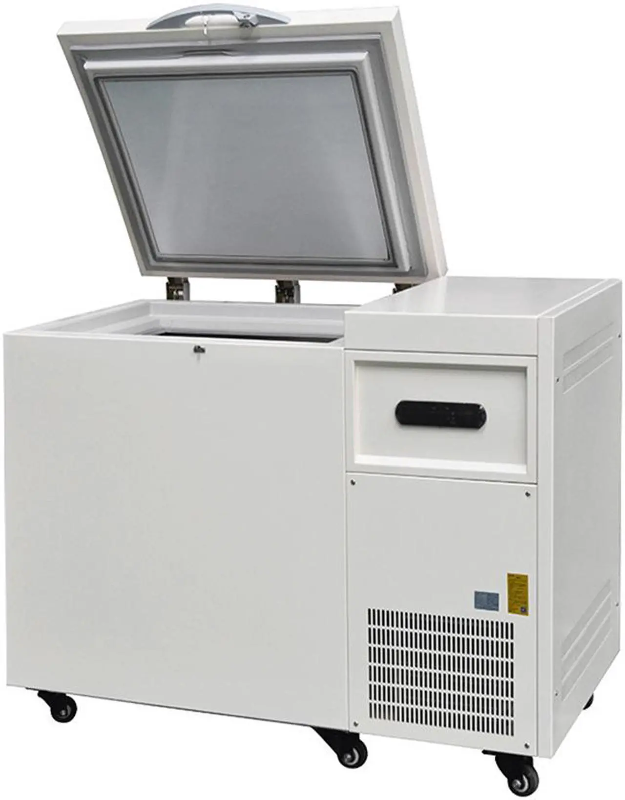 Alt view image 3 of 7 - -86 °C 118L Horizontal Ultra Low Temperature Freezer, Deep Refrigeration Refrigerator with Controller,110V