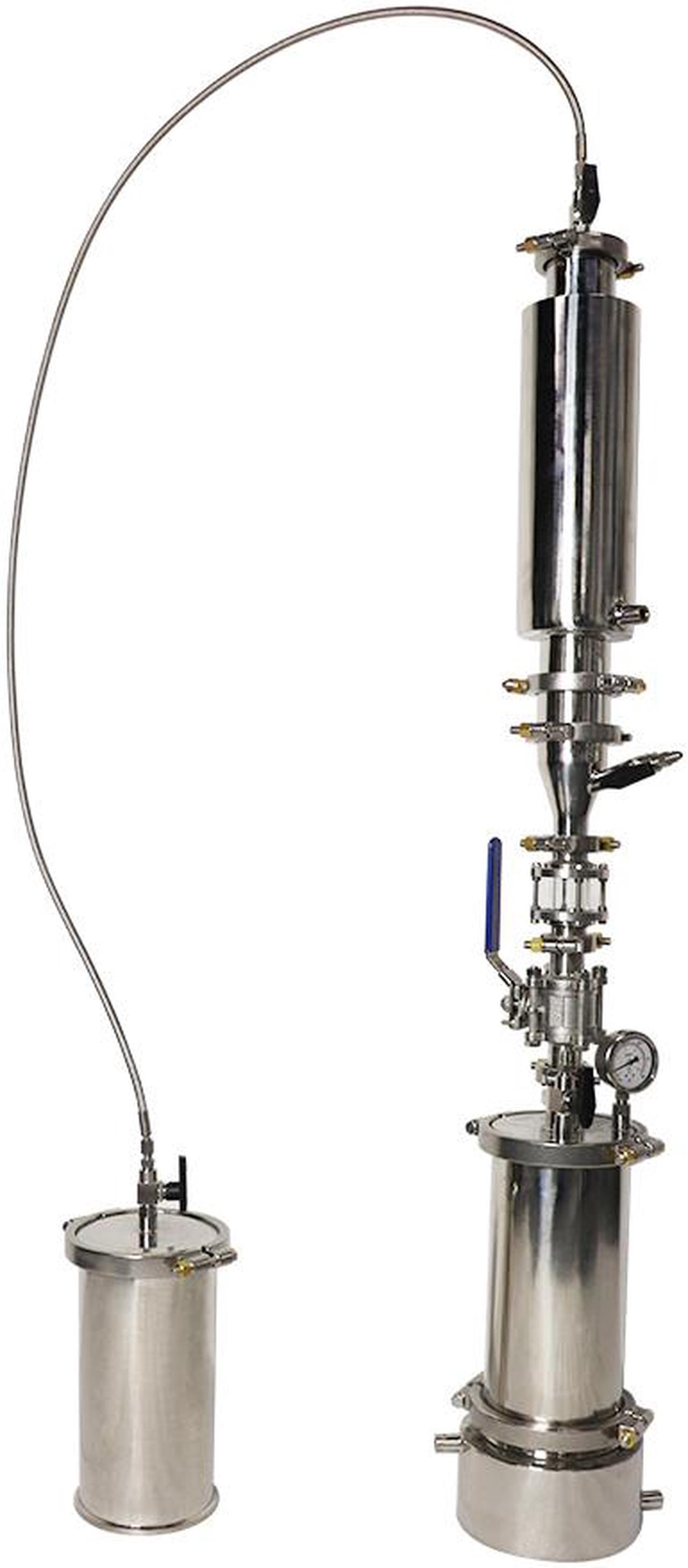 Main image of 1LB BHO Closed Loop Extractor For High Security Industrial Equipment, for Extracting Materials From Plant Leaves