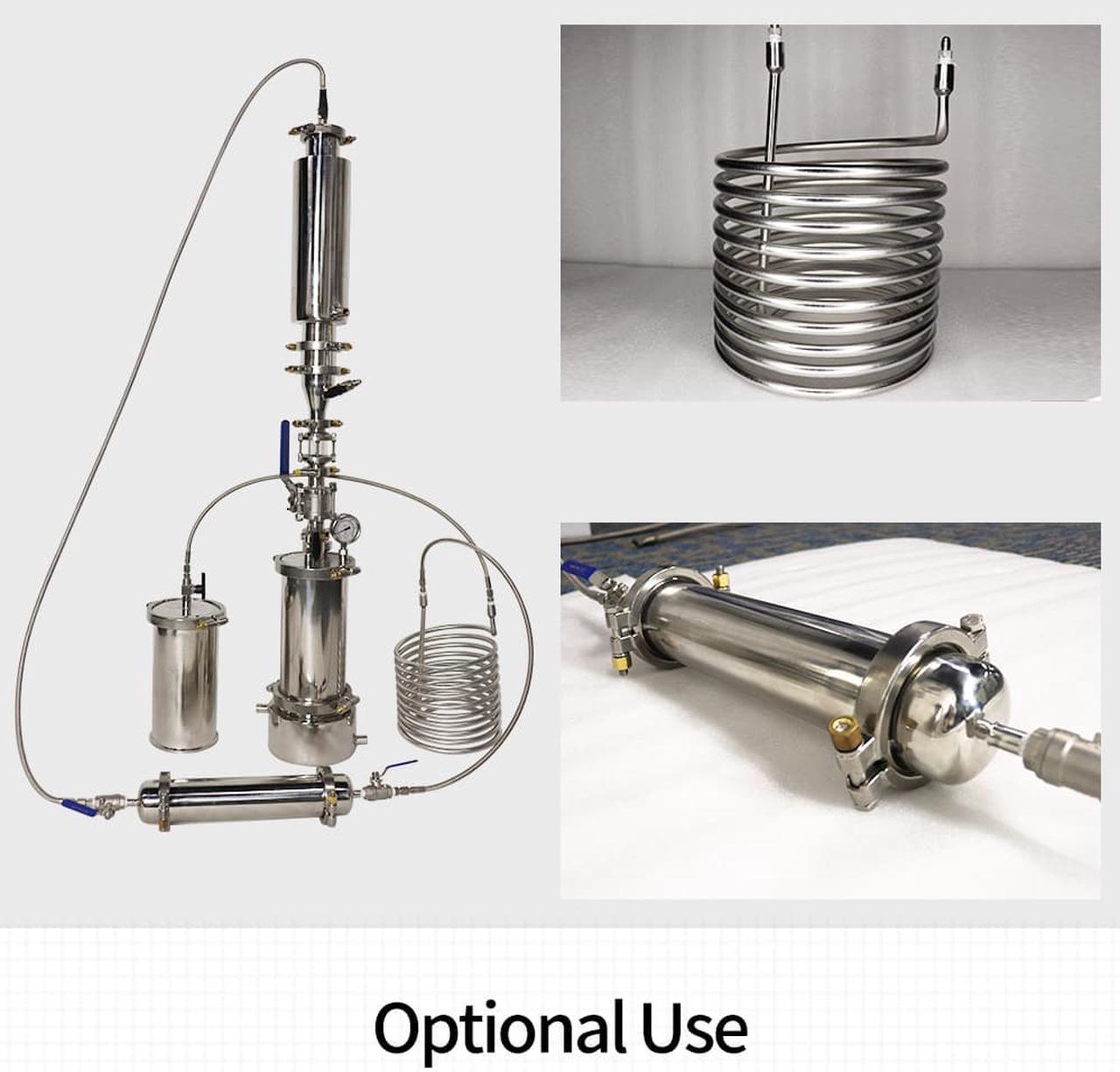 Alt view image 5 of 6 - 1LB BHO Closed Loop Extractor For High Security Industrial Equipment, for Extracting Materials From Plant Leaves