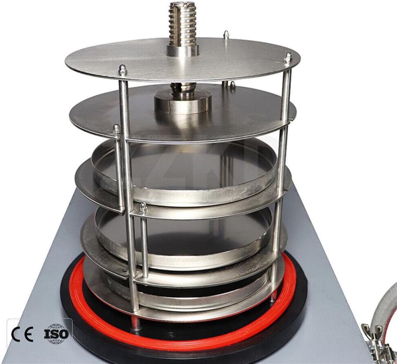 Alt view image 5 of 7 - Top Stopper Type Seafood Collagen Vacuum Freeze Dryer Machine Antibiotics Lyophilizer Bacterial Drying Machine Multifunctional Laboratory 110V/60Hz