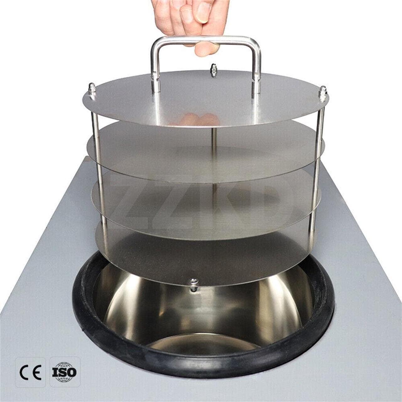 Alt view image 3 of 7 - Top Stopper Type Seafood Collagen Vacuum Freeze Dryer Machine Antibiotics Lyophilizer Bacterial Drying Machine Multifunctional Laboratory 110V/60Hz