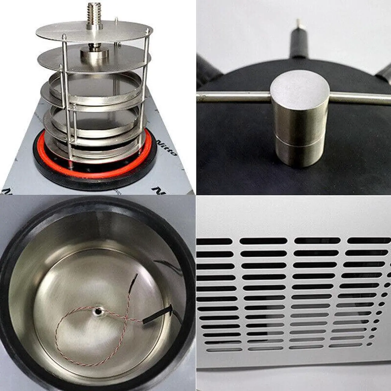 Alt view image 5 of 7 - Mini Desktop Vacuum Freeze Dryer Multifunctional Food Dehydrator Vegetables Fruit Freeze Drying Mahine Laboratory 110V/60Hz