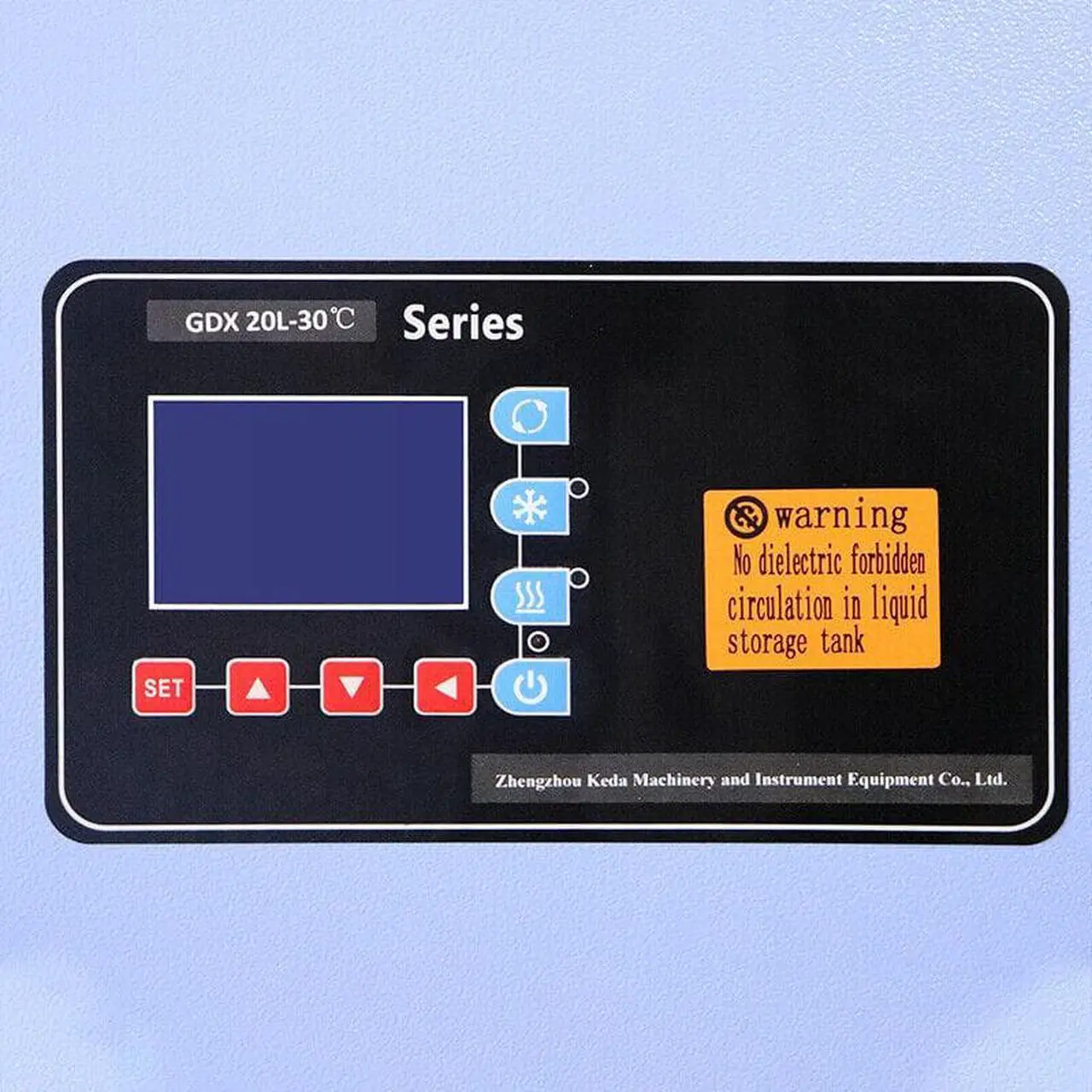 Alt view image 4 of 7 - 10L Lab LCD Digital Display Refrigeration Heating Circulator High Low Temperature Integrated Machine Chiller Heated Integrated -10~199