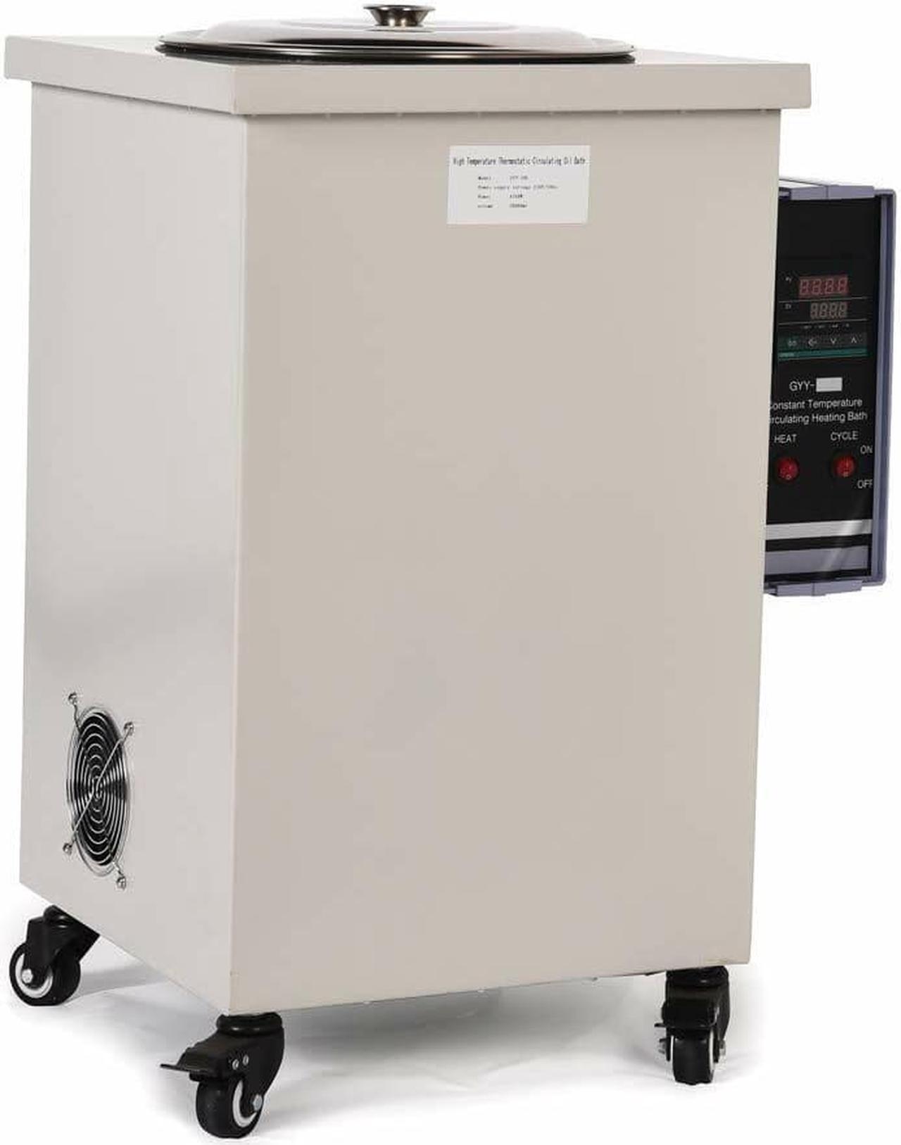 Alt view image 2 of 7 - 100L Laboratory Thermostatic Heating Circulator Oil Water Open Bath Stainless Steel RT~250°C For Double Layer Glass Reactor Distillation PID Control
