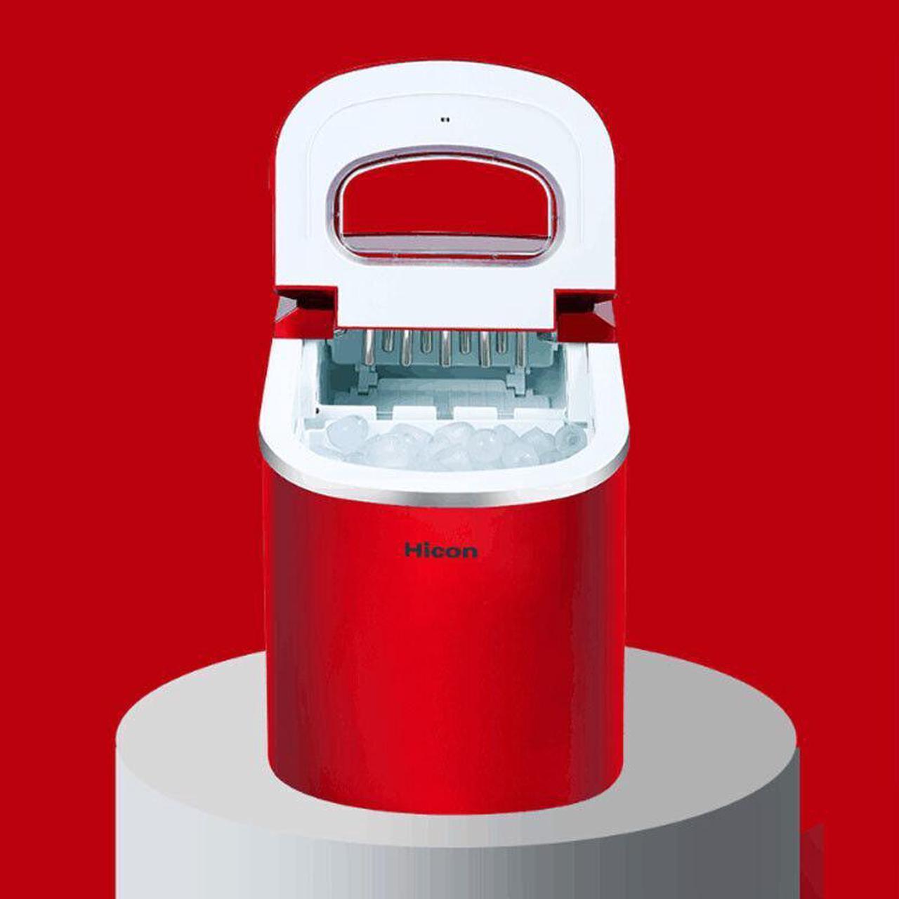 Alt view image 5 of 7 - Electric Portable Compact Countertop Automatic Ice Cube Maker Machine with Visible Window 30lbs/24H Self-Cleaning Kitchen