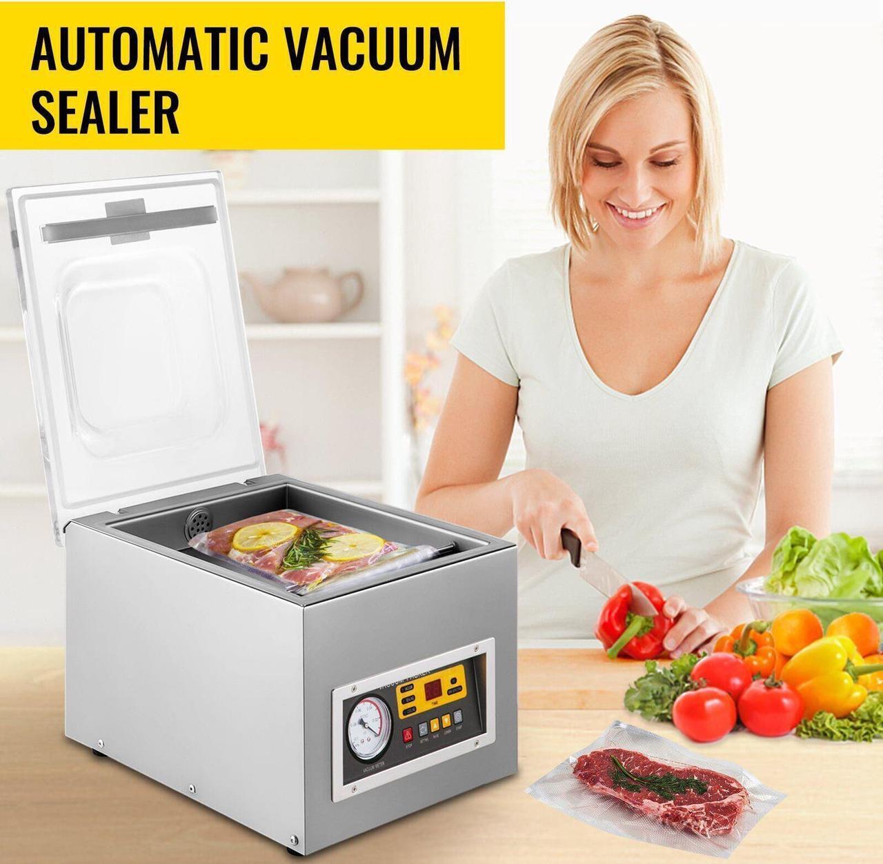 Main image of Chamber Vacuum Sealer Machine Commercial Kitchen Food Chamber Vacuum Sealer, Packaging Machine Sealer For Food Saver, Home, Commercial Using 110V