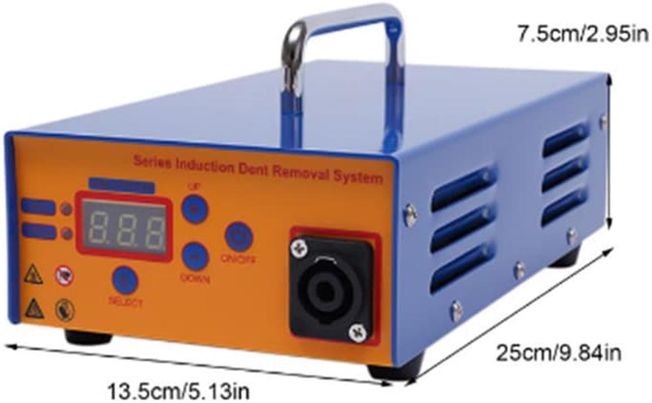 Alt view image 5 of 6 - Car Dent Repairing Machine Induction Heater Dent Removal Induction Heating Equipment Automobile Body Paintless Dent Repair Tools 110V/60Hz