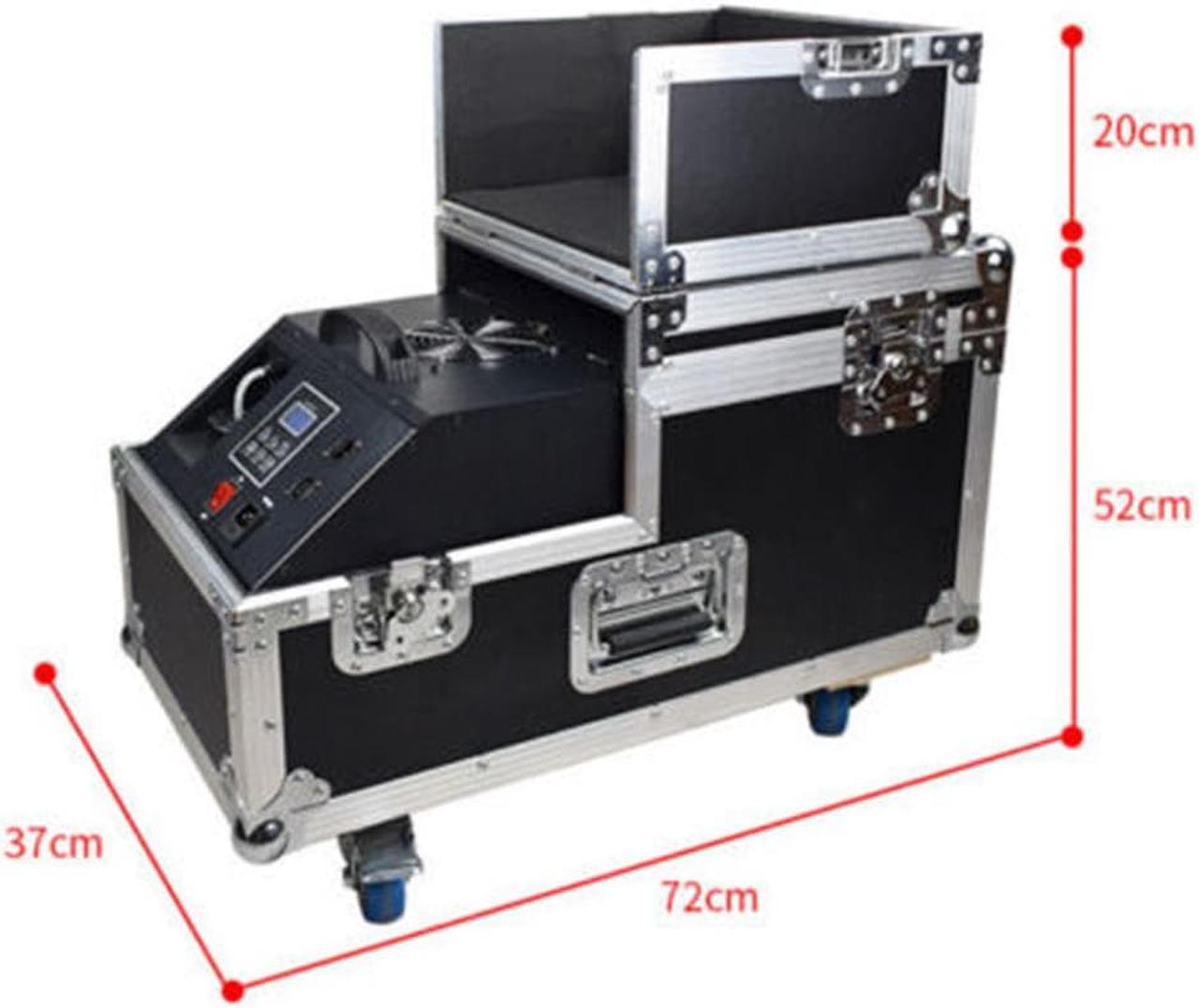 Alt view image 2 of 6 - Fog Machine 3000W Water Base Smoke Machine Dry Ice Effect Haze Machine DJ Water Fog Haze 2 Big Water Tanks with Outlet