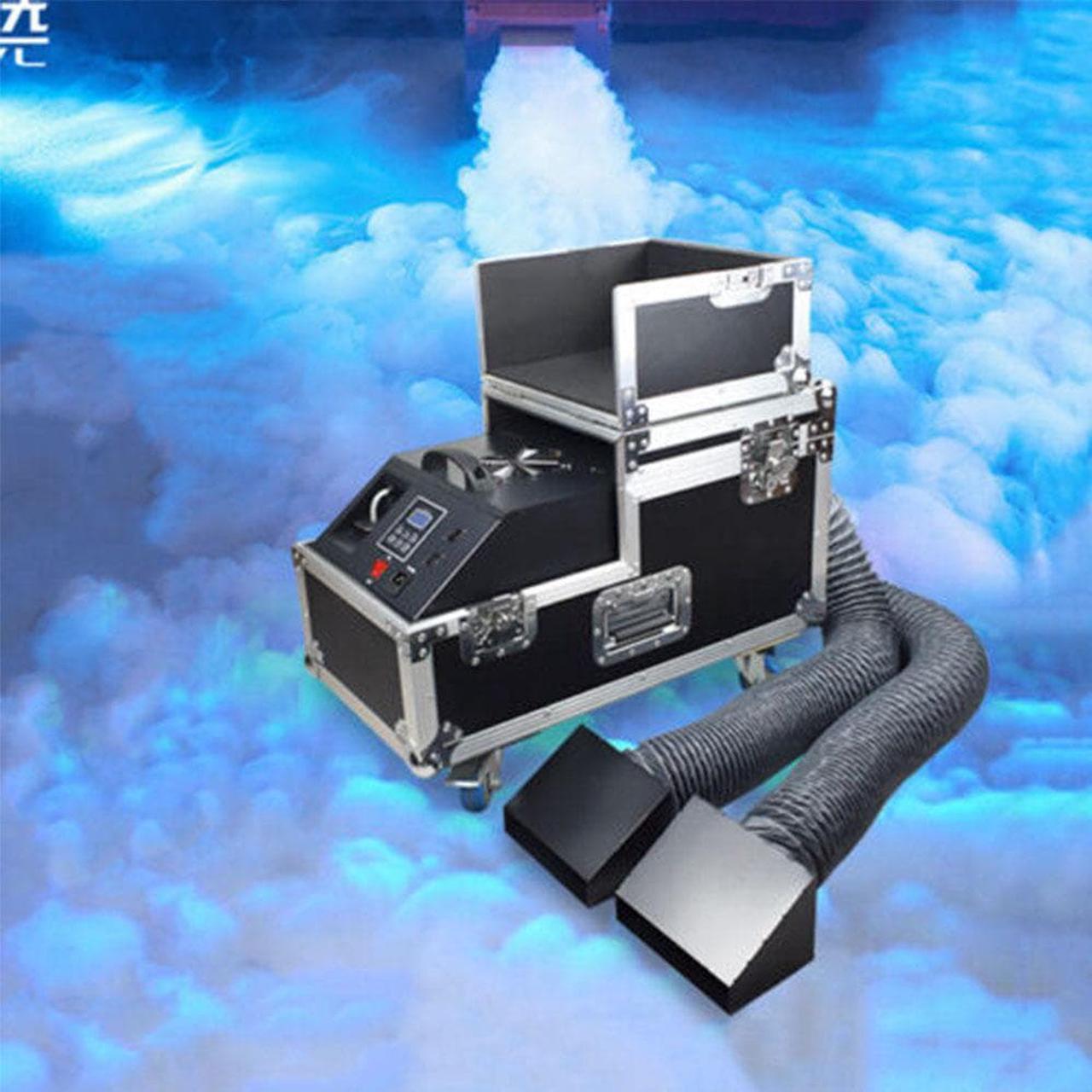 Alt view image 5 of 6 - Fog Machine 3000W Water Base Smoke Machine Dry Ice Effect Haze Machine DJ Water Fog Haze 2 Big Water Tanks with Outlet