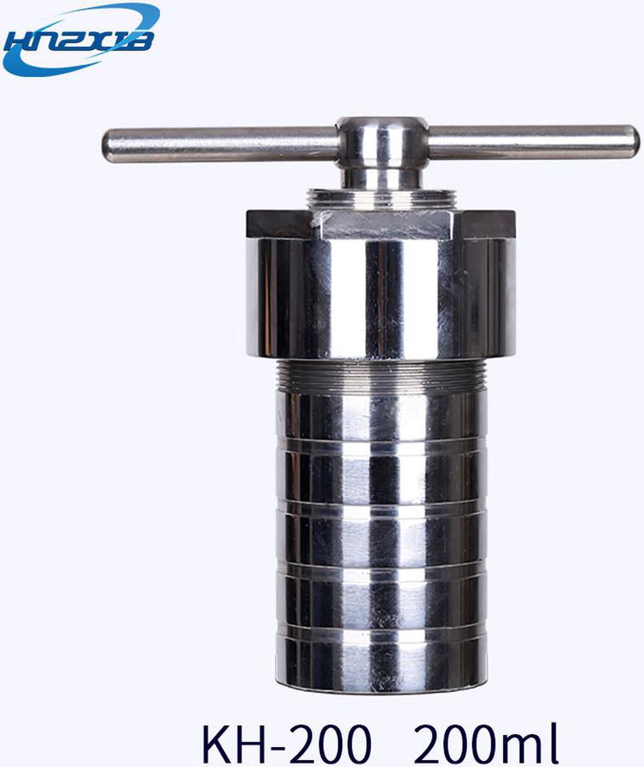 HNZXIB 200ml Hydrothermal Synthesis Reactor Stainless Steel Autoclave Non-magnetic KH series 240°C PTFE lining Laboratory reaction vessel